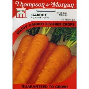   Morgan 966 Carrot Fly Away Hybrid Seed Packet Patio, Lawn & Garden
