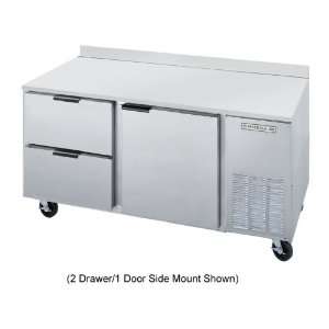  Four section 119 In. Worktop Refrigerator W/ 8 Drawers, Wtrd119a 8 