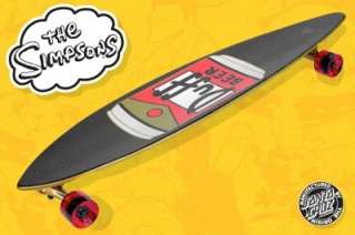Santa Cruz Simpsons Duff Pintail Cruzer Skateboard (9.9 X 43.5 Inch 