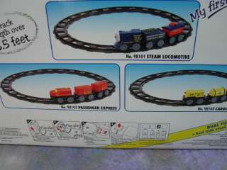 NEW IN BOX Little Lionel My First Train Set Lot of 4 With School O 