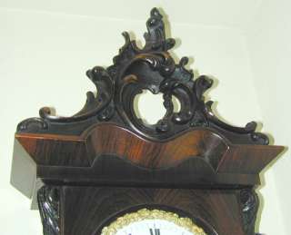 60 Day+ Biedermier Clock Made By Herr Karl Schönberg  