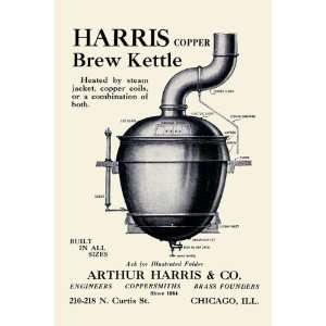  Harris Copper Brew Kettle 24X36 Giclee Paper