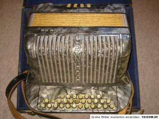 Nice Hohner Club II B (iiB) diatonic button accordion C/F  