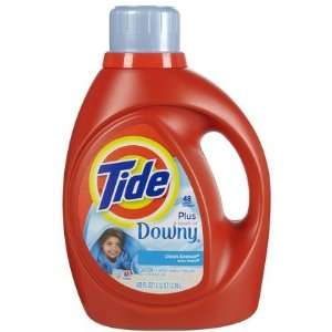 Tide with a Touch of Downy 2x Concentrated Liquid Detergent Clean 
