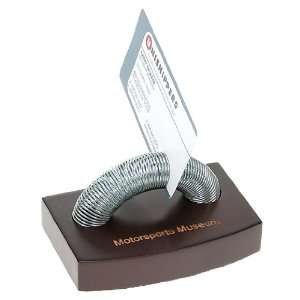  Curving Spiral Paper Weight with Memo and Business Card 