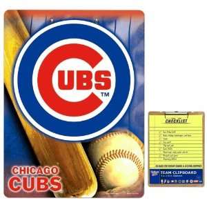  Chicago Cubs Team Logo Clipboard