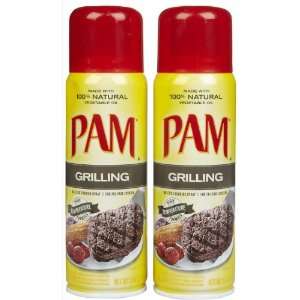 PAM Grilling No Stick Cooking Spray, 5 Grocery & Gourmet Food