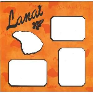   Cut Paper 12 x 12 Frame Layout for Scrapbooks Arts, Crafts & Sewing