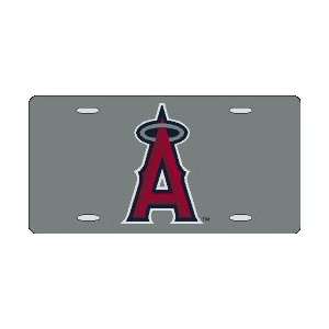  Los Angeles Angels of Anaheim Laser Cut Silver License 