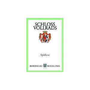  Schloss Vollrads Riesling Spatlese 2007 750ML Grocery 
