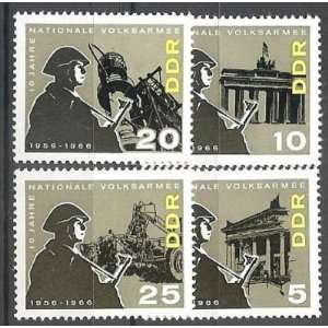  Postage Stamp Germany DDR A267 Soldiers And National Gallery 
