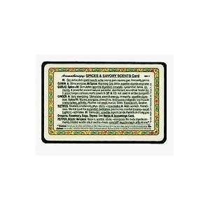   & Charts Series   Aroma Spices/Savory Scents   Wallet Cards Beauty