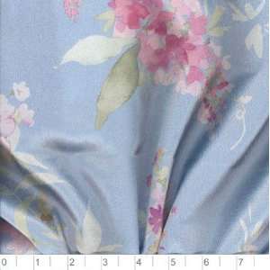  58 Wide Satin Wisteria Periwinkle Fabric By The Yard 