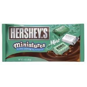 Hersheys Holiday Miniatures Mint 10 Oz Grocery & Gourmet Food