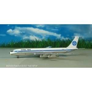    Pan Am American World B 707 1500 N418PA Model Plane Toys & Games
