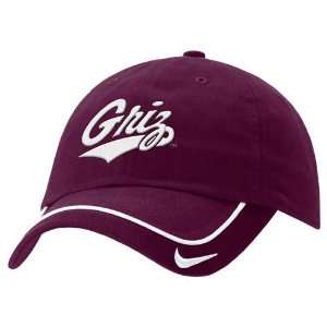  Nike Montana Grizzlies Maroon Turnstyle Hat Sports 