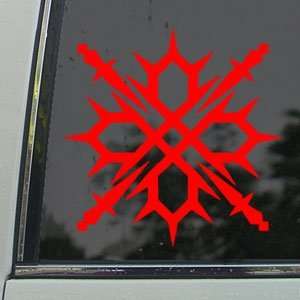 Vampire Knight Zeros Tattoo Red Decal Window Red Sticker 