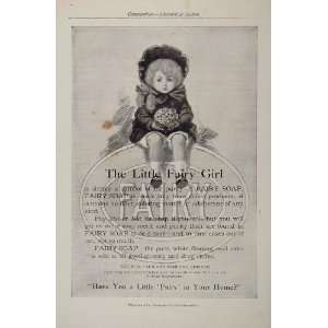   Girl Icon Bath Soap N. K. Fairbank   Original Print Ad