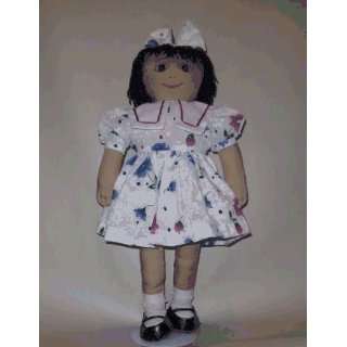  Unique Dolls Es5556 Sandra Brown Doll: Toys & Games
