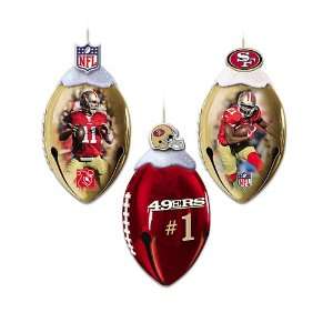 NFL San Francisco 49ers FootBells Ornament Collection:  
