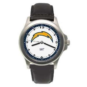 San Diego Chargers LogoArt Rookie Leather NFL Watch:  