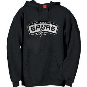  San Antonio Spurs Official Logo Patch Hooded Sweatshirt 