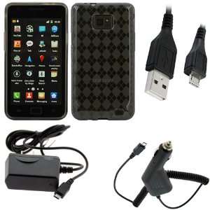  GTMax 4 pc Accessory Bundle Kit for Samsung Galaxy S2 4G 