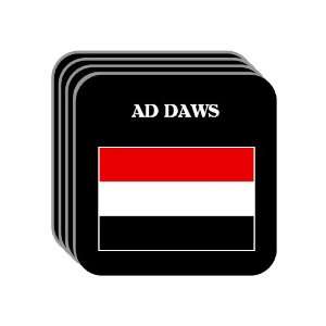  Yemen   AD DAWS Set of 4 Mini Mousepad Coasters 