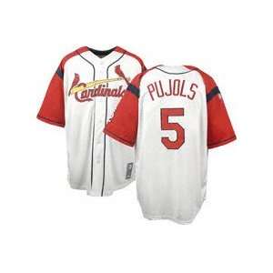  St. Louis Cardinals Albert Pujols Stance Jersey: Sports 