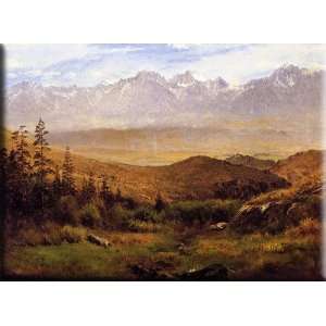   30x22 Streched Canvas Art by Bierstadt, Albert: Home & Kitchen