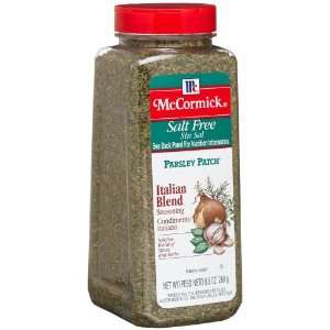 McCormick Parsley Patch Italian Blend, Salt Free, 9.5 Ounce Plastic 