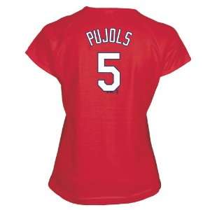  Albert Pujols St. Louis Cardinals Womens Name and Number 