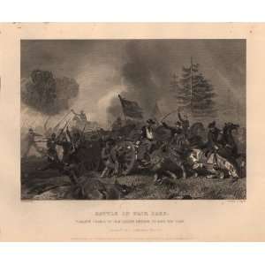   of the Battle of Fair Oaks by Alonzo Chappel