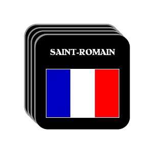  France   SAINT ROMAIN Set of 4 Mini Mousepad Coasters 