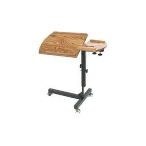  Amish Activity/Laptop Table with Adjustable Top & Steel 