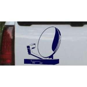 Navy 16in X 16.5in    Satellite Installation and Sales Business Car 