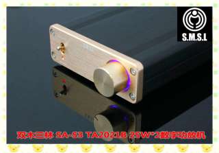 SMSL SA S3 TA2021B High grade HIFI Digital Amplifier G+14V4A Power 