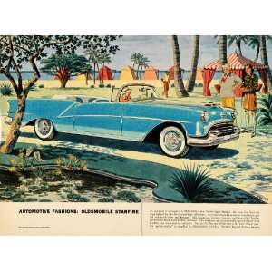   Ad Automotive Fashion Oldsmobile Starfire Saalburg   Original Print Ad
