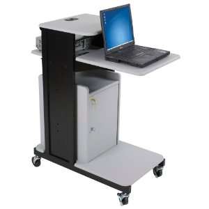  Xtra Long Presentation Cart with Locking Cabinet by Balt 