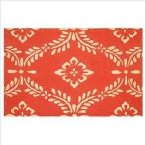  The Rug Market 75045 Accent Avril Tomato Contemporary Rug 