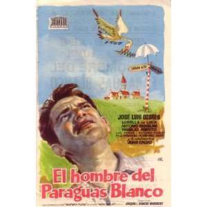  El hombre del paraguas blanco Poster Movie Spanish (11 x 