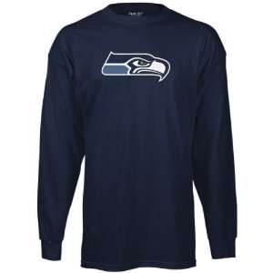  Seattle Seahawks Logo Premier Long Sleeve T Shirt Sports 