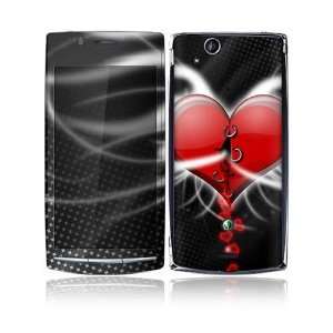  Devil Heart Design Protective Skin Decal Sticker for Sony 