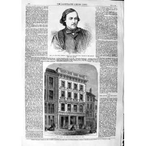  1863 LUCAS BARRETT LONDON MIDDLESEX BANK FINCH LANE