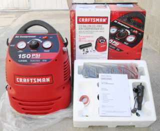 This auction is for a Crasftsman 1.5 Gallon Portable Air Compressor 