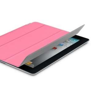  Pink Slim Faux Leather Case For iPad2