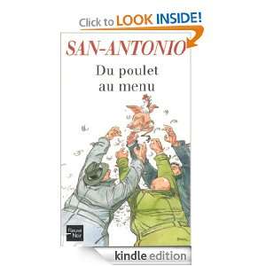 Du poulet au menu (San Antonio) (French Edition): SAN ANTONIO:  