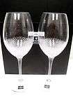   WATERFORD CRYSTAL LUME WHITE WINE SET OF TWO GLASSES JOHN ROCHA NIB