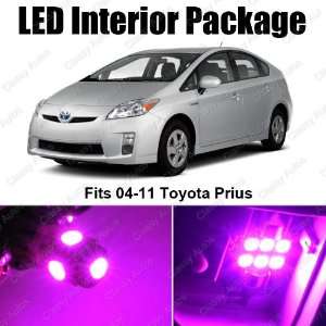 Toyota Prius PINK Interior LED Package (6 Pieces 