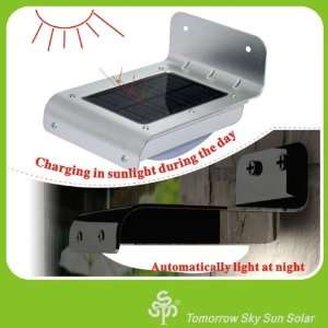  TSSS 16 Bright LED Wireless Solar Powered Motion Sensor 